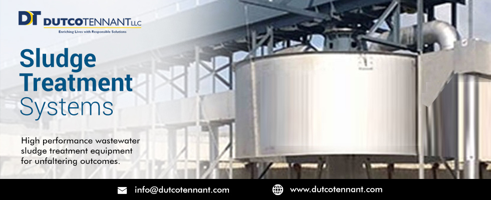 supplier of sludge treatment solutions in UAE
